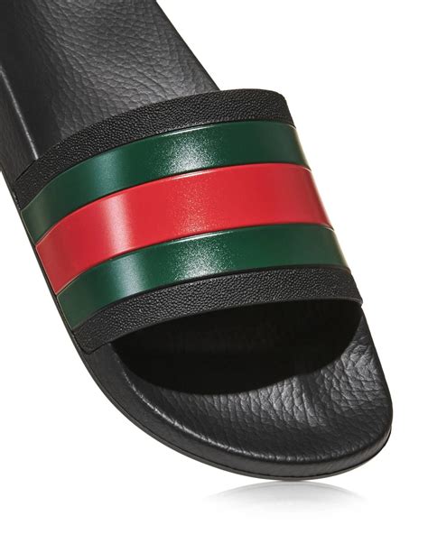 gucci pursuit '72 rubber slide sandals|Gucci gg slide sandals.